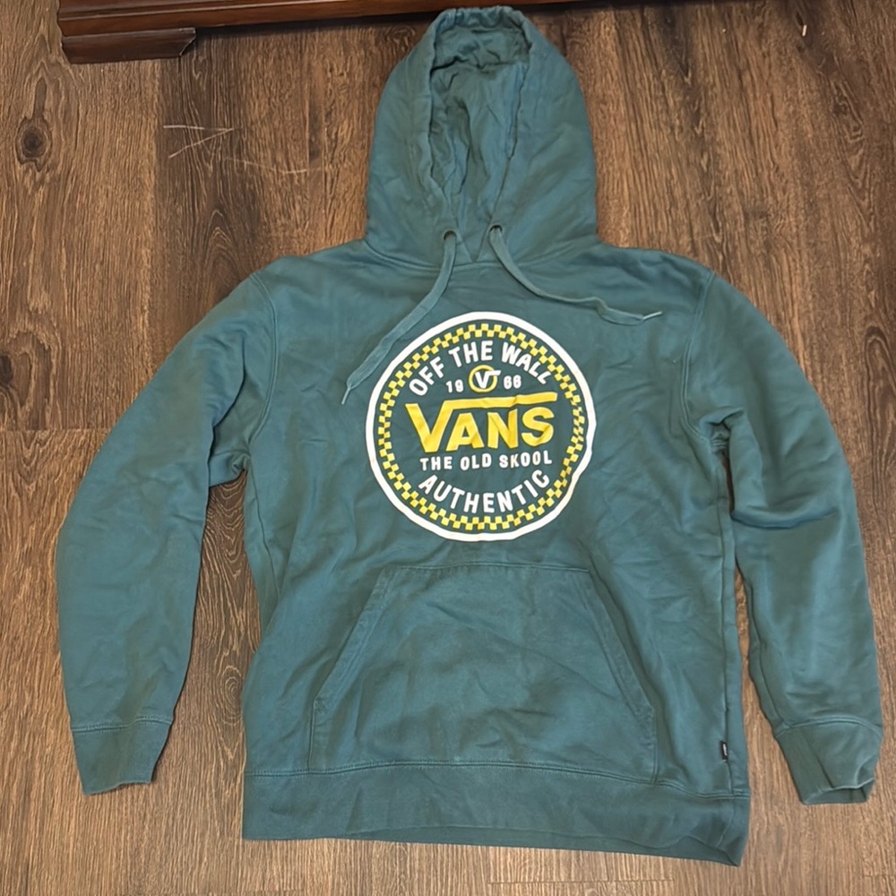 Vans Green Hoodie - Men's Sweater